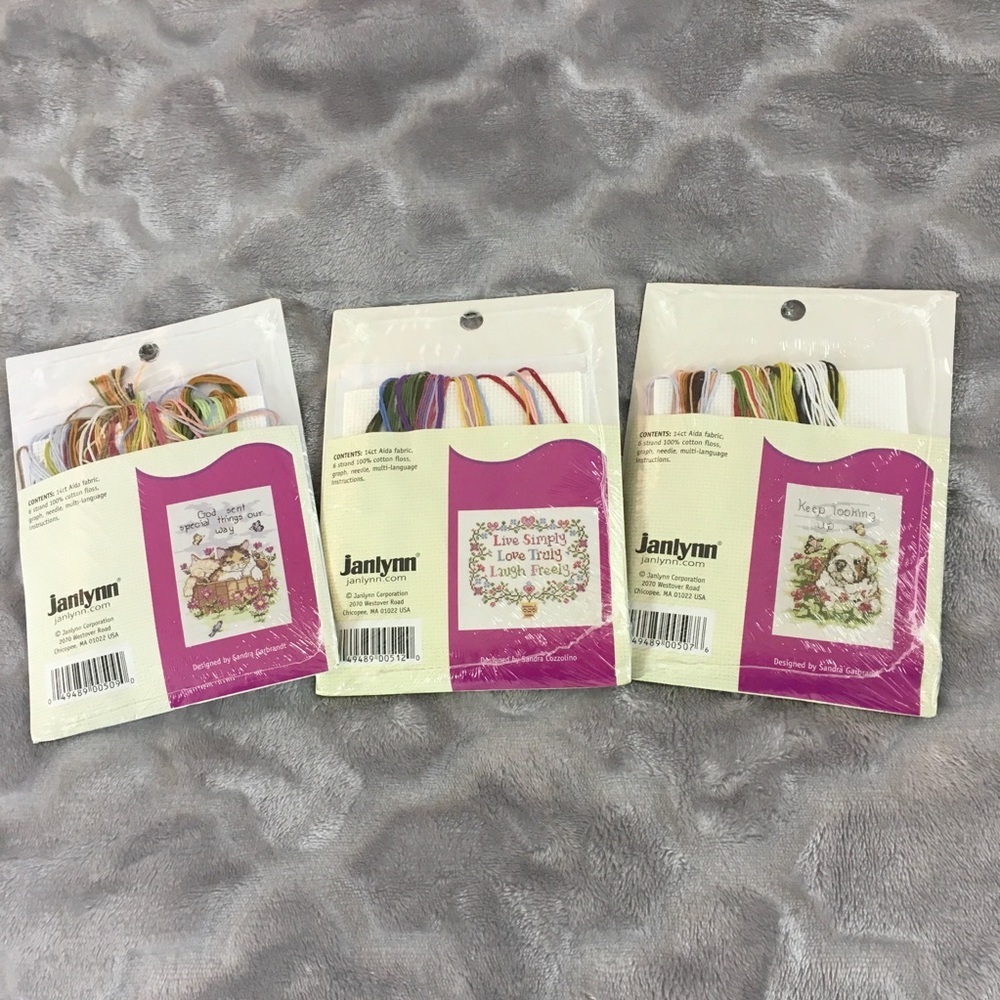 Counted Cross Stitch Kit Bundle - Picture 5 of 5